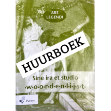 LATIJN - Huurboek Ars Legendi sine ira et studio woordenlijst